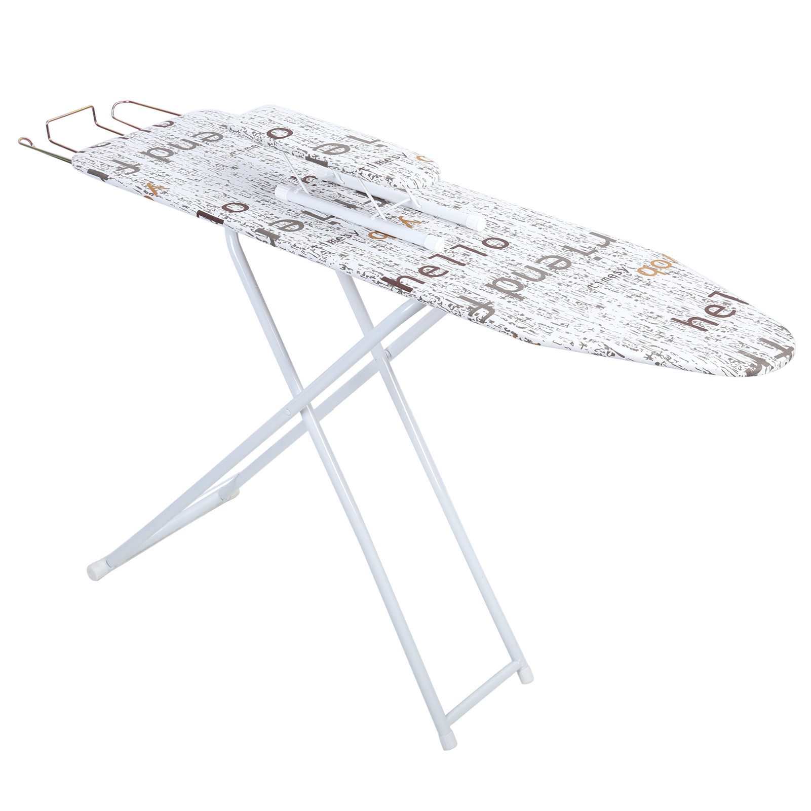 TidBay Ironing Board, Full-Size Foldable Ironing Board, Foldable Household Ironing Board, Extended Ironing Board Outside with Heat-Resistant Cover, 42 inch